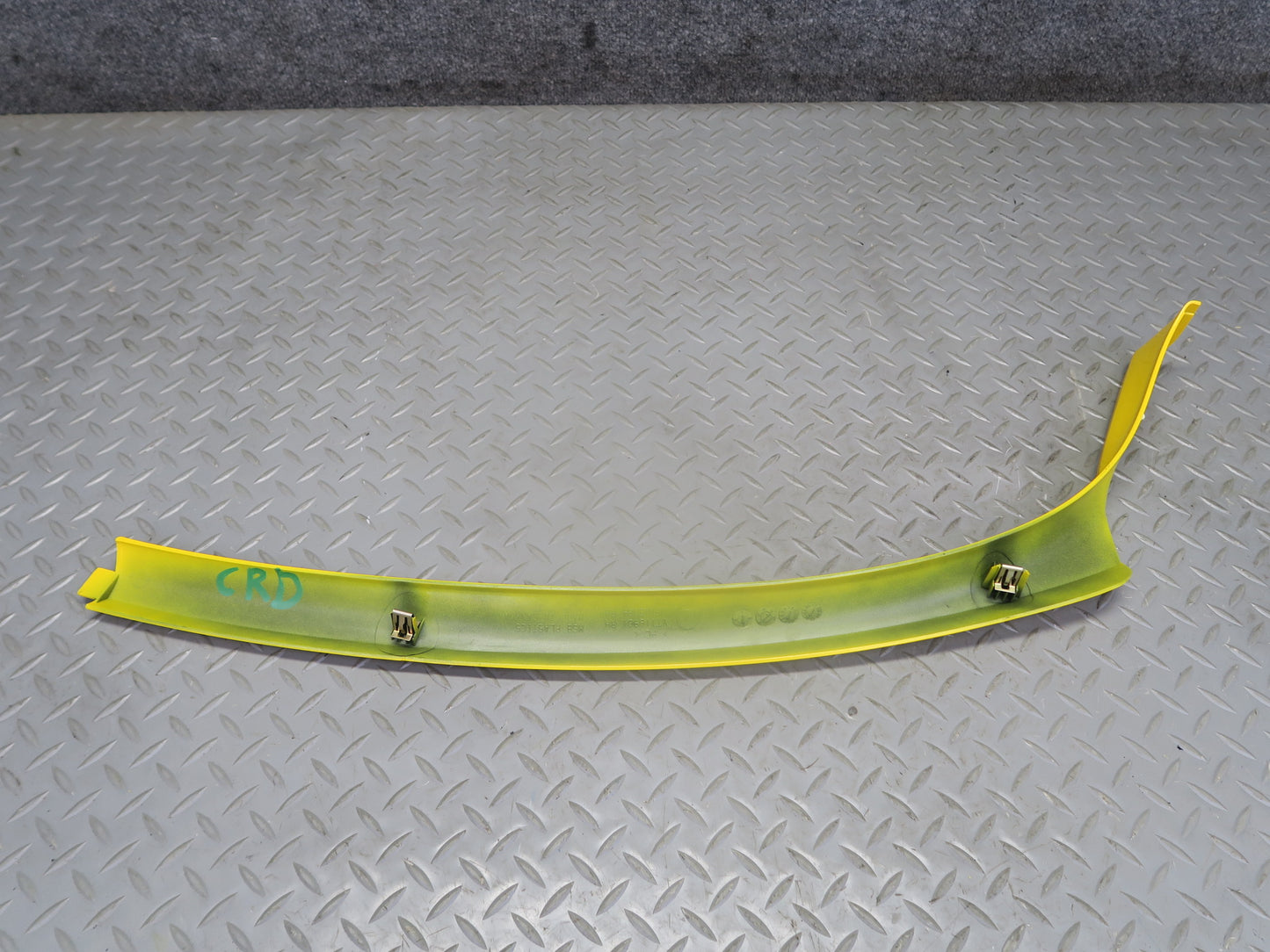 03-06 Chevrolet SSR Set of 2 Interior Windshield Dash Left Right Trim Yellow OEM
