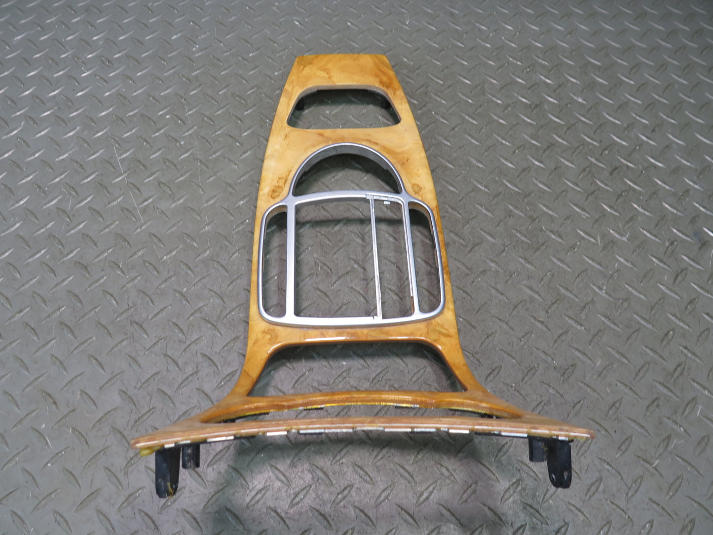 07-08 Mercedes R230 SL550 Set of 3 Center Console Door Wood Trim Panel OEM