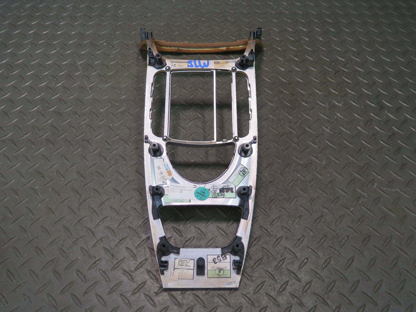 07-08 Mercedes R230 SL550 Set of 3 Center Console Door Wood Trim Panel OEM