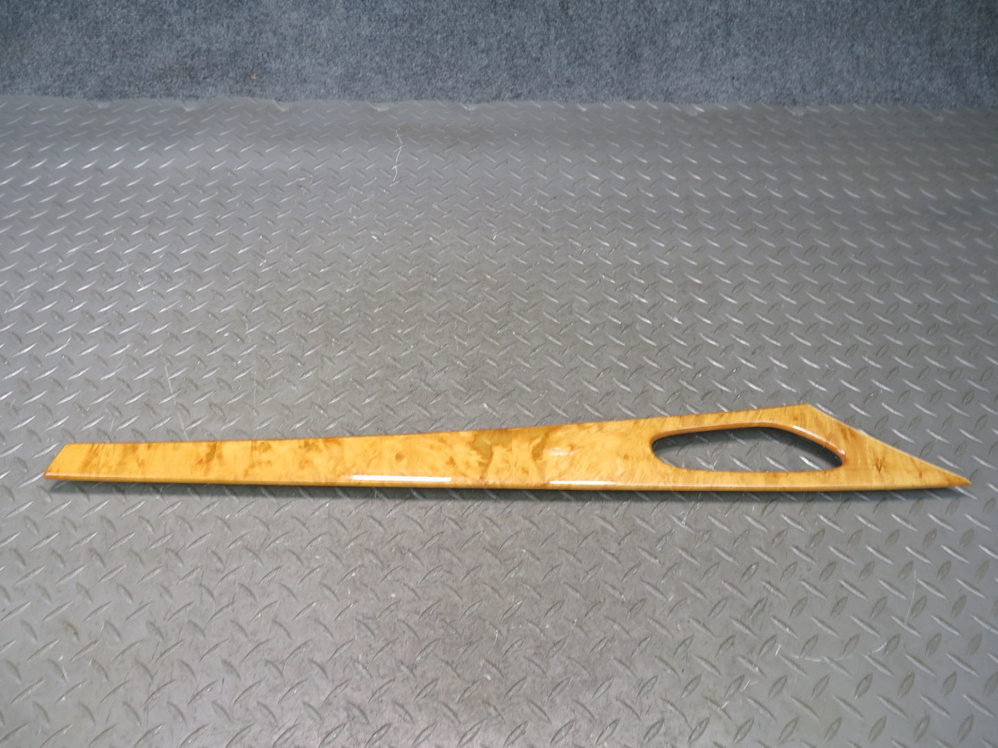 07-08 Mercedes R230 SL550 Set of 3 Center Console Door Wood Trim Panel OEM