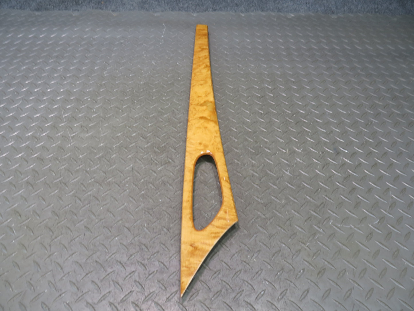 07-08 Mercedes R230 SL550 Set of 3 Center Console Door Wood Trim Panel OEM
