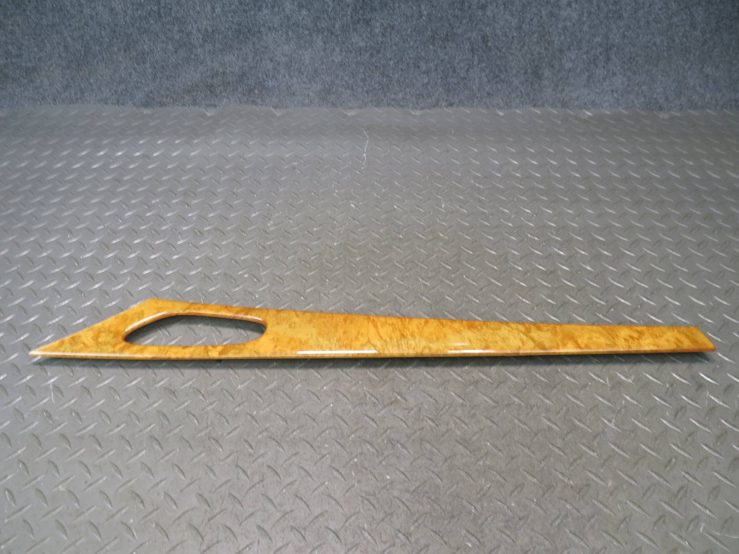 07-08 Mercedes R230 SL550 Set of 3 Center Console Door Wood Trim Panel OEM