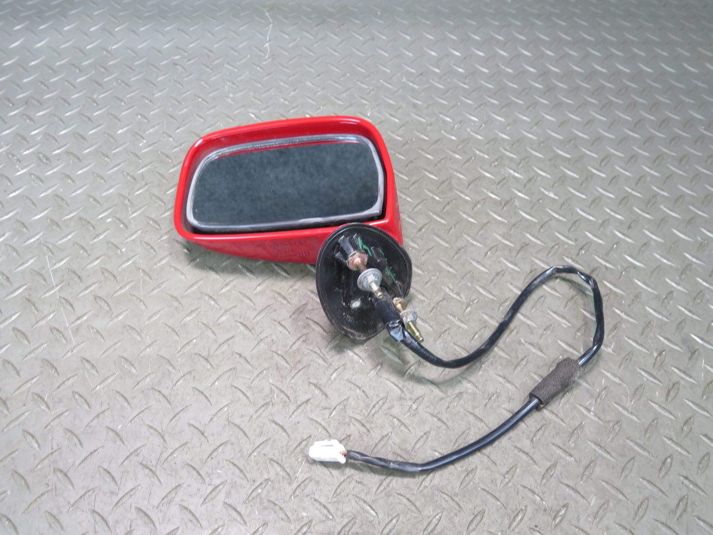 00-05 Toyota MR2 Spyder Left Door Exterior Side Power Mirror Absolutely RED OEM