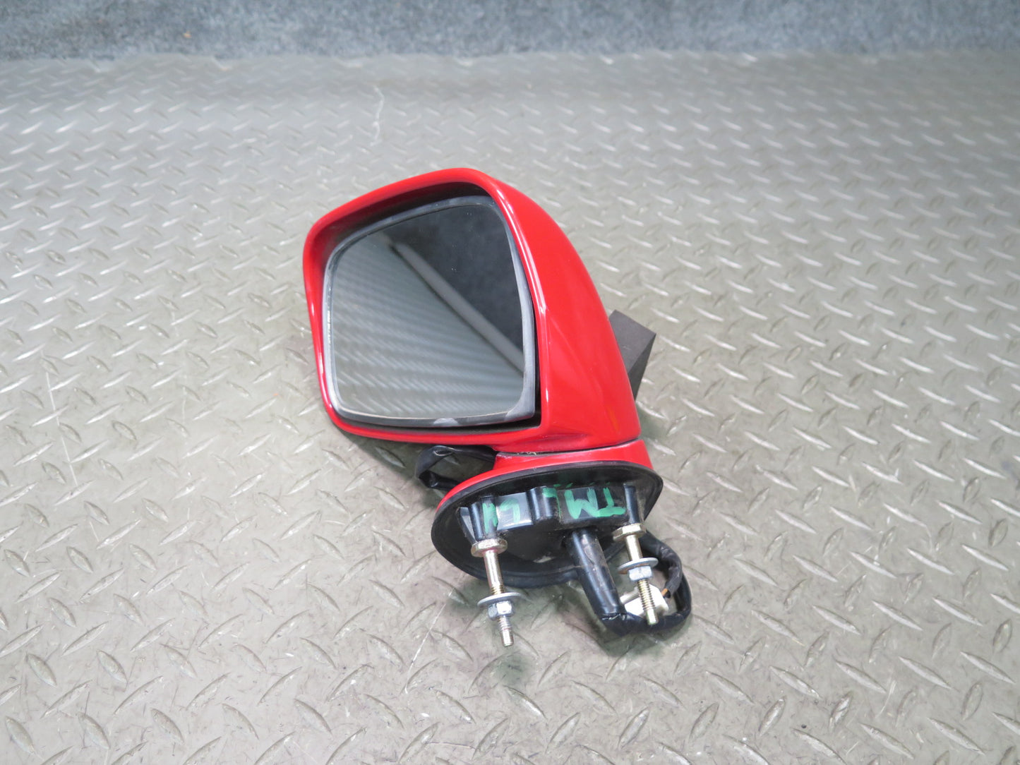 00-05 Toyota MR2 Spyder Left Door Exterior Side Power Mirror Absolutely RED OEM