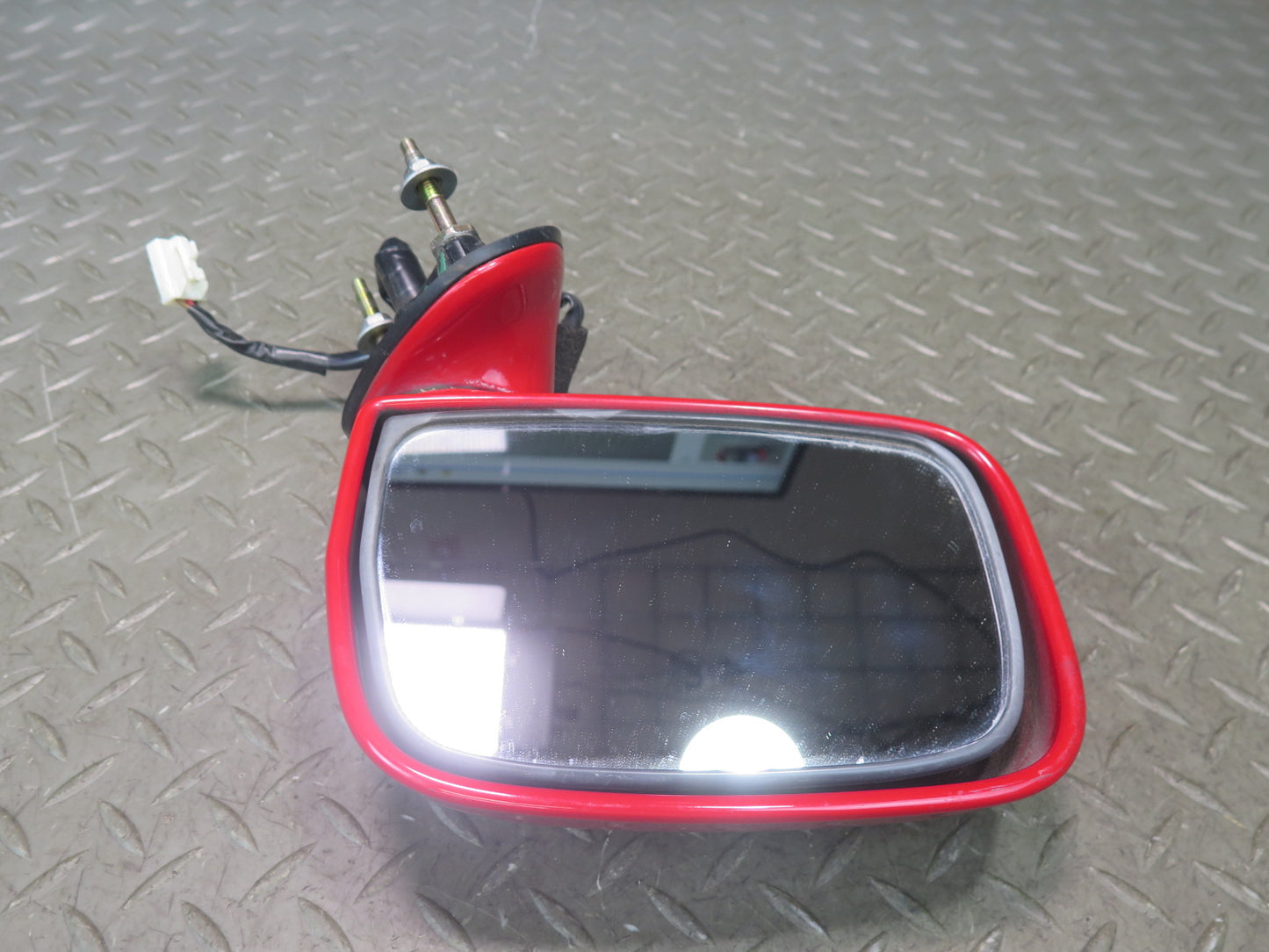 00-05 Toyota MR2 Spyder Left Door Exterior Side Power Mirror Absolutely RED OEM