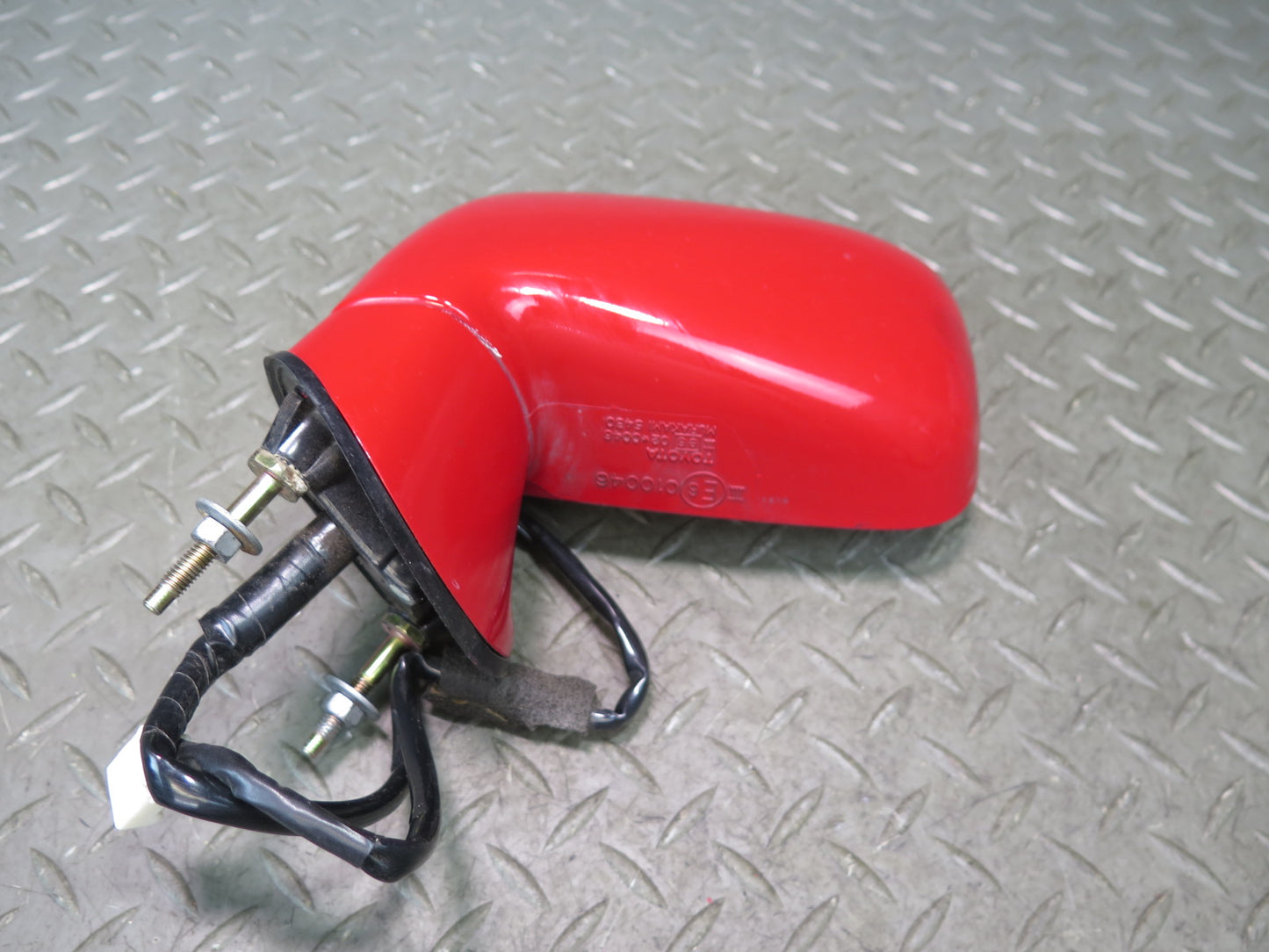 00-05 Toyota MR2 Spyder Left Door Exterior Side Power Mirror Absolutely RED OEM