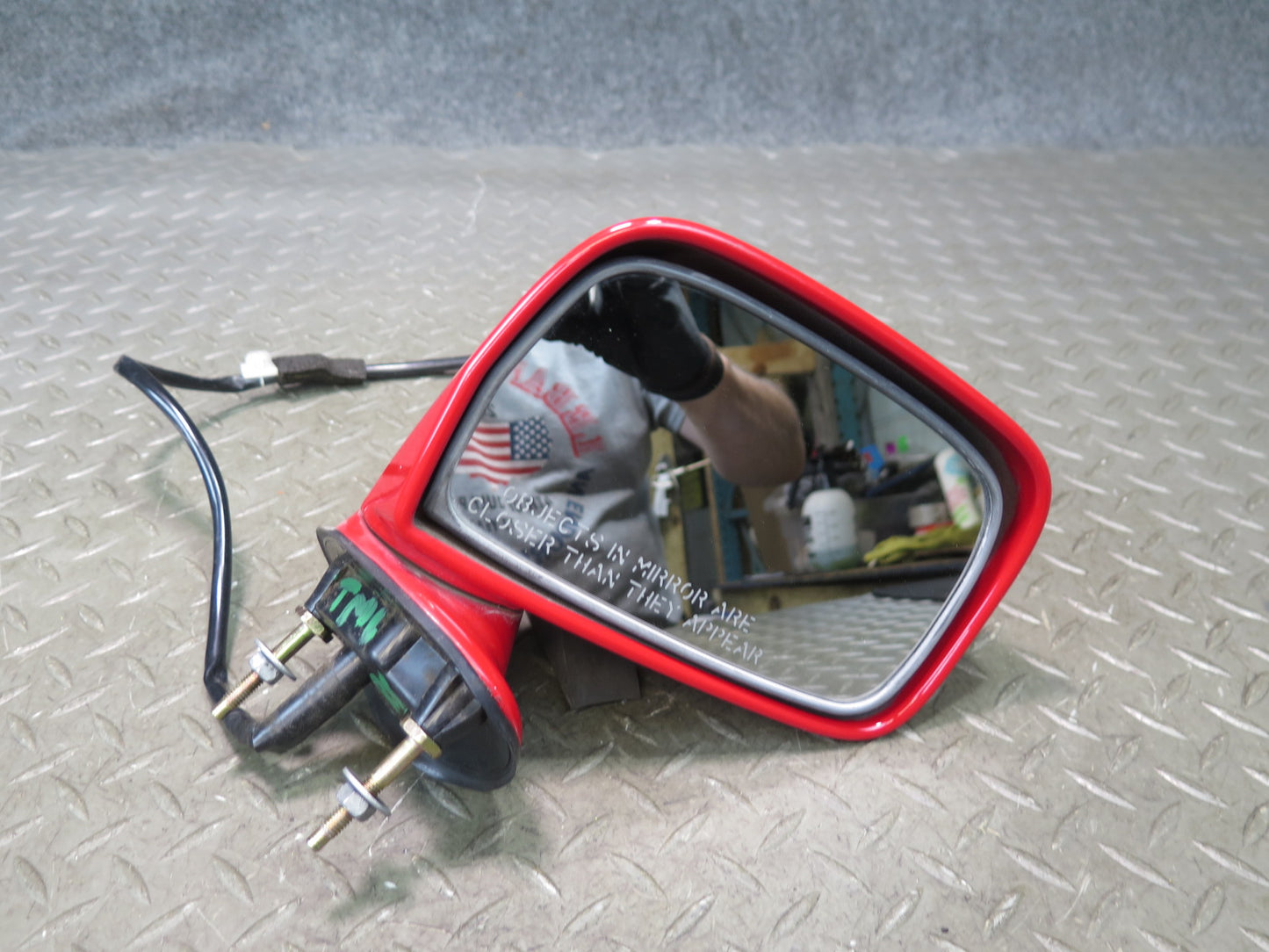 00-05 Toyota MR2 Spyder Right Door Exterior Side Power Mirror Absolutely RED OEM