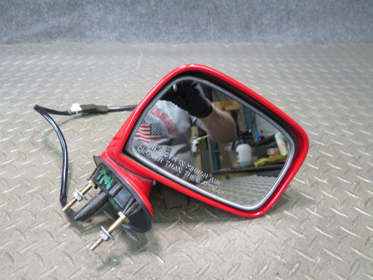 00-05 Toyota MR2 Spyder Right Door Exterior Side Power Mirror Absolutely RED OEM