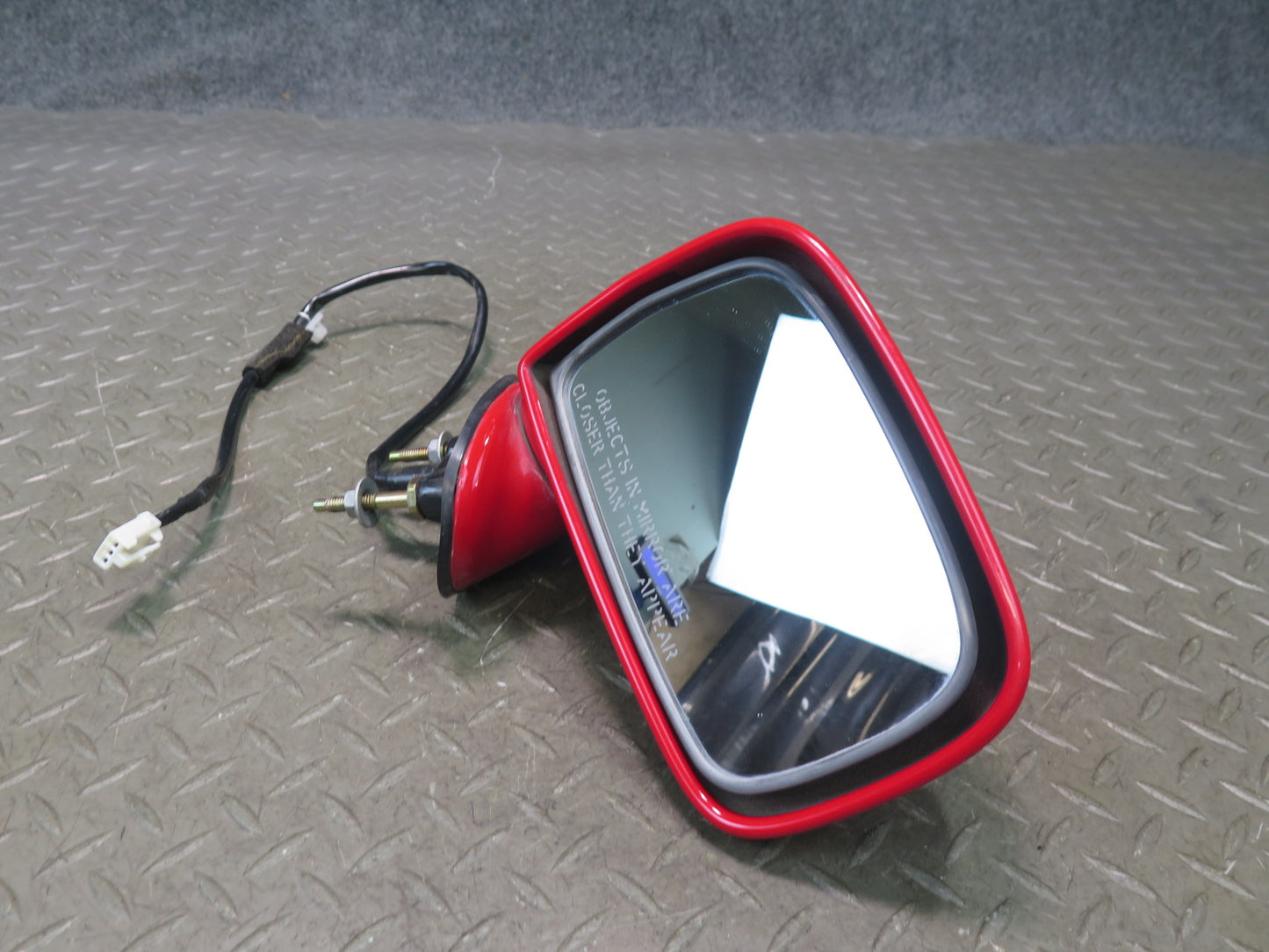 00-05 Toyota MR2 Spyder Right Door Exterior Side Power Mirror Absolutely RED OEM