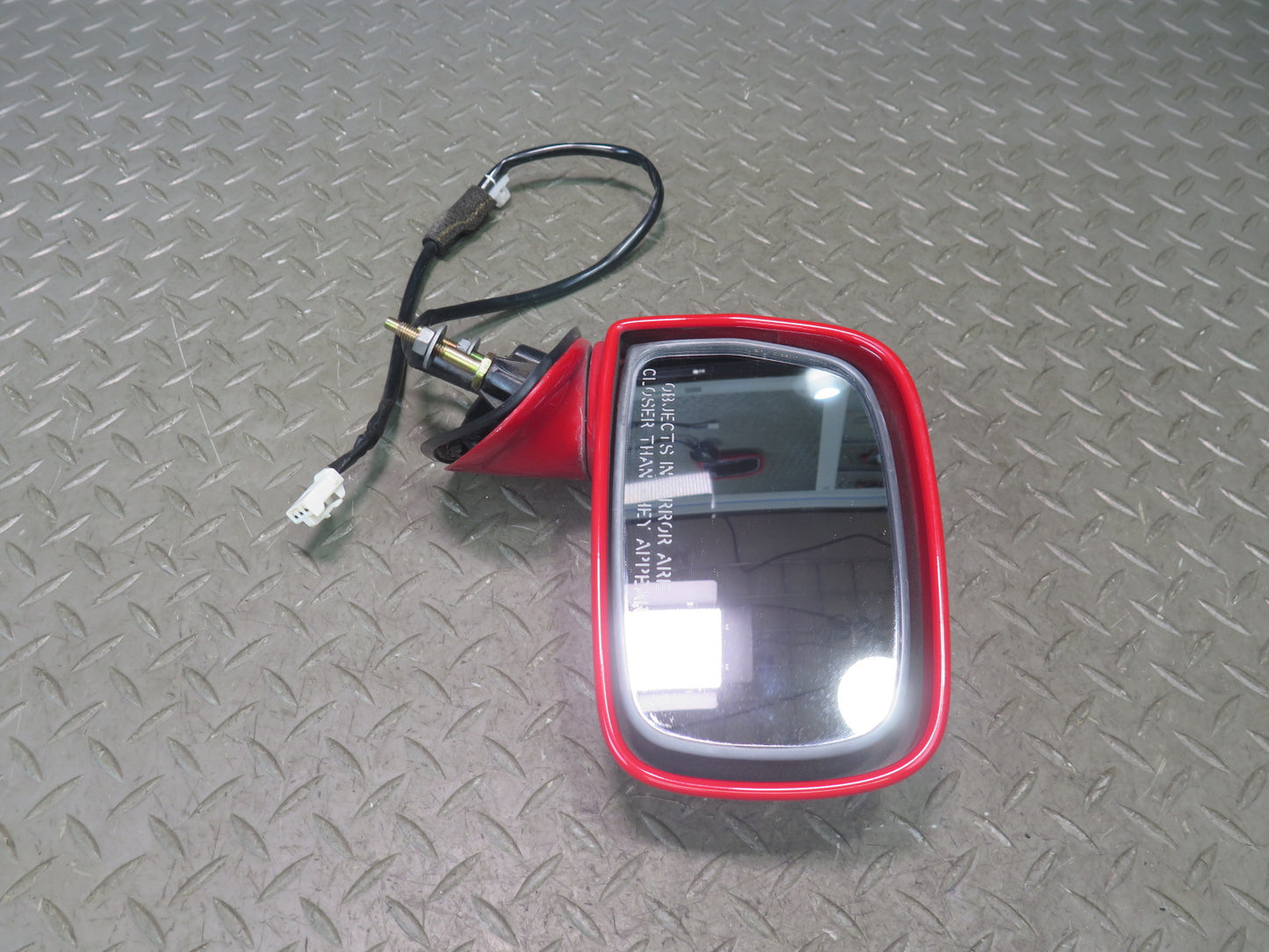 00-05 Toyota MR2 Spyder Right Door Exterior Side Power Mirror Absolutely RED OEM