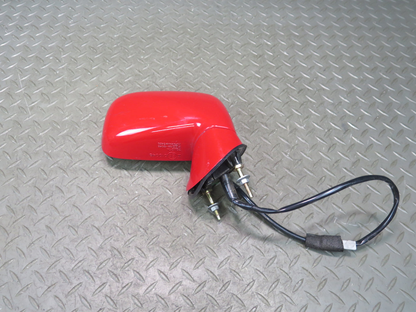 00-05 Toyota MR2 Spyder Right Door Exterior Side Power Mirror Absolutely RED OEM