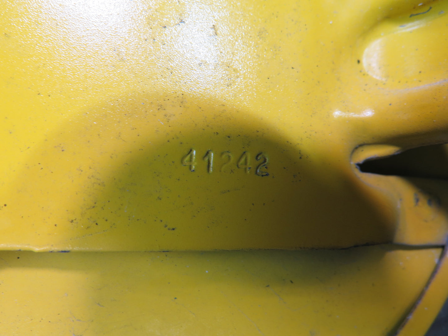 03-06 Chevrolet SSR  Fuel Tank Filler Door Lid Cover Yellow OEM