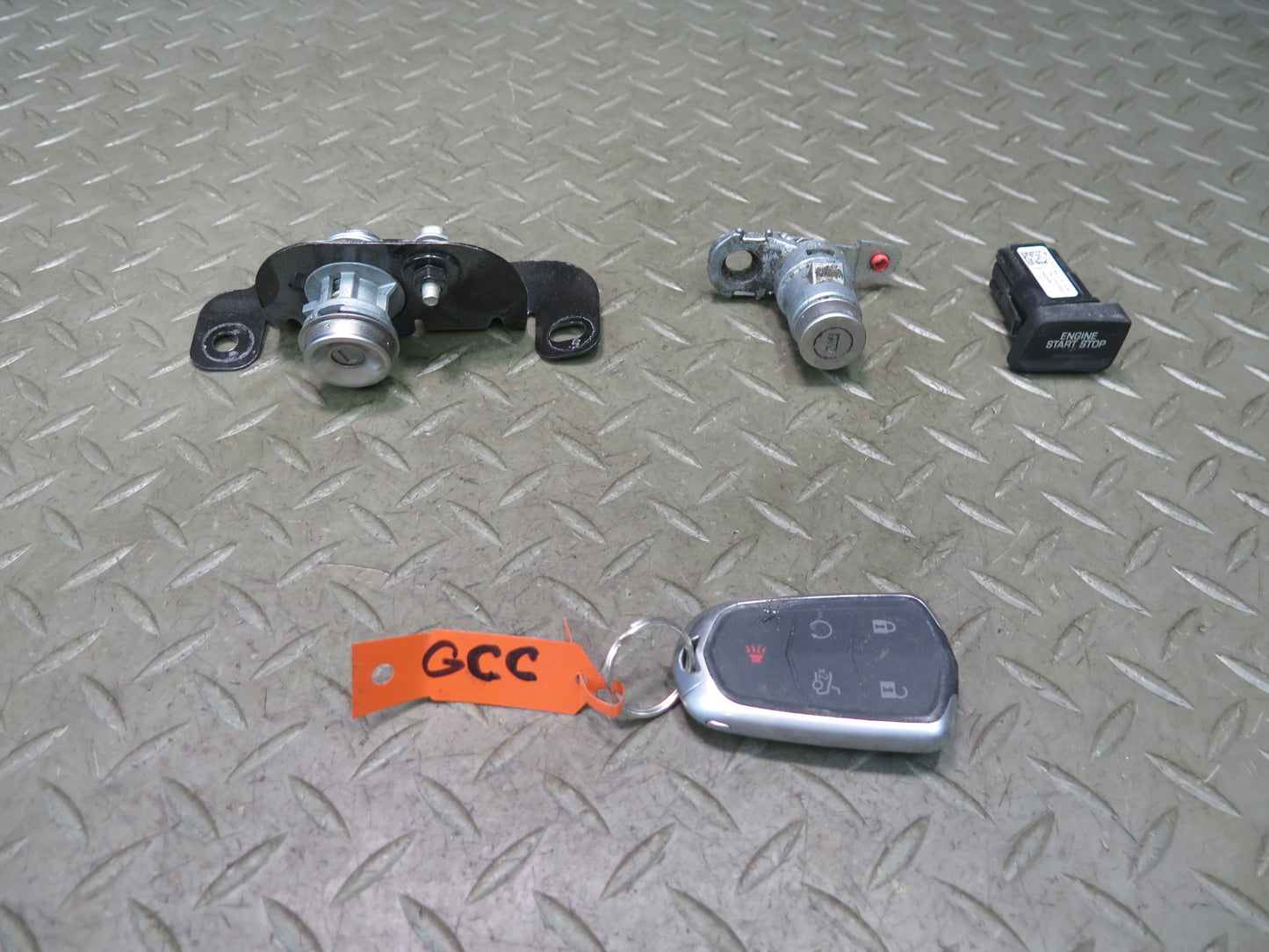 16-24 Chevrolet Camaro Engine Start Stop Switch Lock Cylinder KEY Set OEM