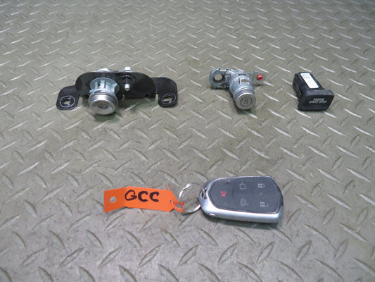 16-24 Chevrolet Camaro Engine Start Stop Switch Lock Cylinder KEY Set OEM