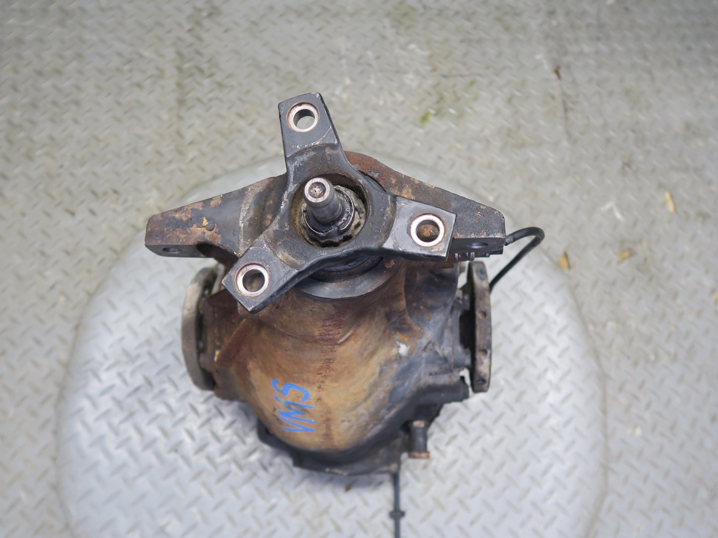 86-91 Mercedes W126 560SEC 560SEL Rear Differential Carrier 2.47 Ratio OEM