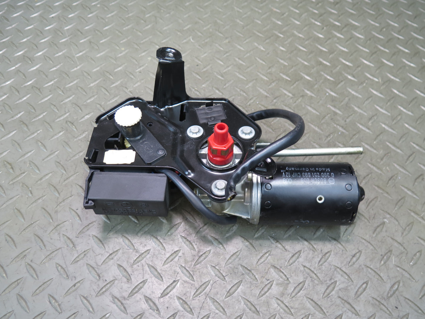 86-91 Mercedes W126 560SEL Sunroof Motor Drive Unit w Relay 1248210047 OEM