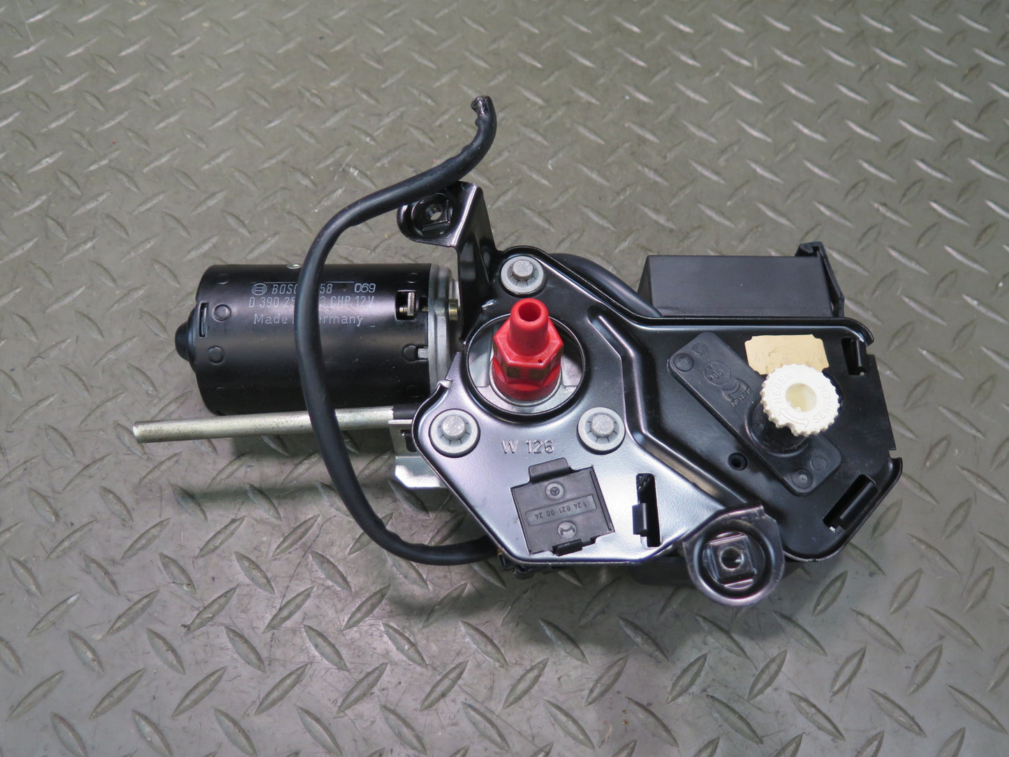 86-91 Mercedes W126 560SEL Sunroof Motor Drive Unit w Relay 1248210047 OEM