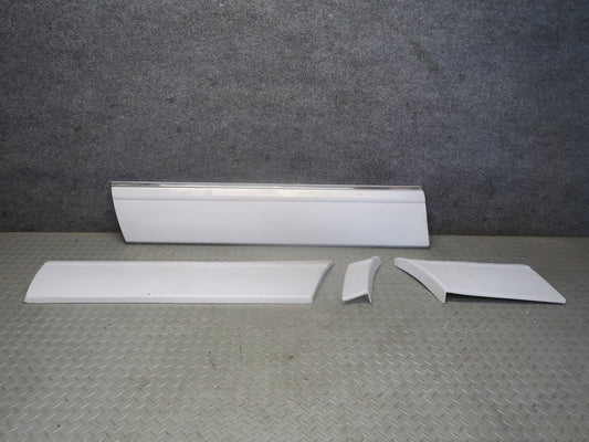 86-91 Mercedes W126 560SEL Sedan Set of 4 Left Fender Door Quarter Molding OEM