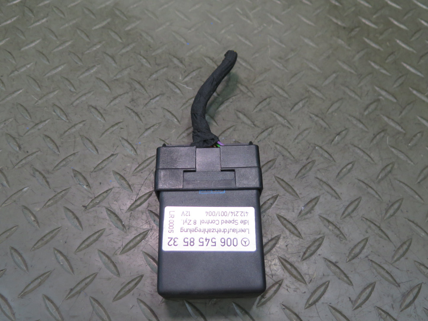86-91 Mercedes W126 C126 560SEL Idle Speed Control Relay Module 0065458532 OEM