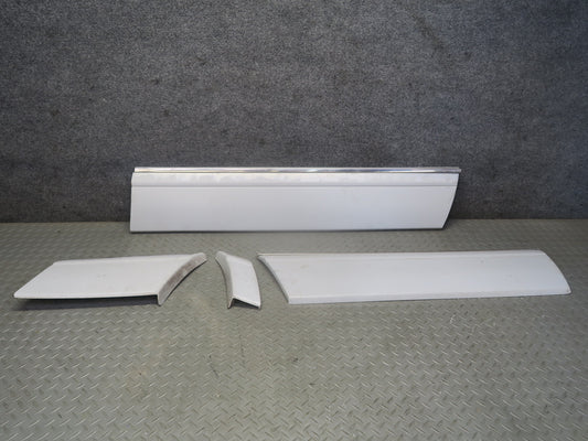 86-91 Mercedes W126 560SEL Sedan Set of 4 Right Fender Door Quarter Molding OEM