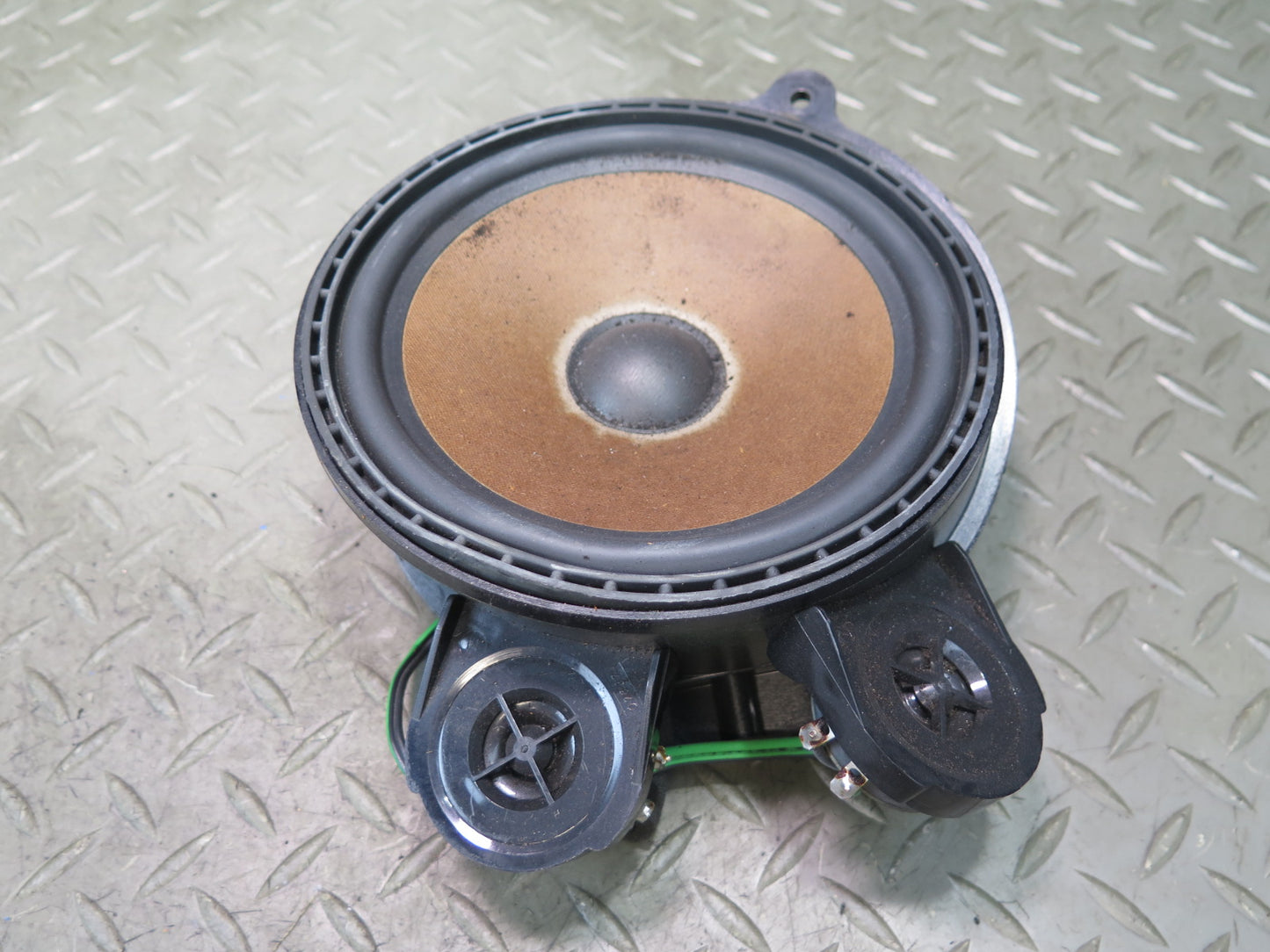 86-91 Mercedes W126 560SEL Sedan Set of 2 Rear Left & Right Shelf Speaker OEM