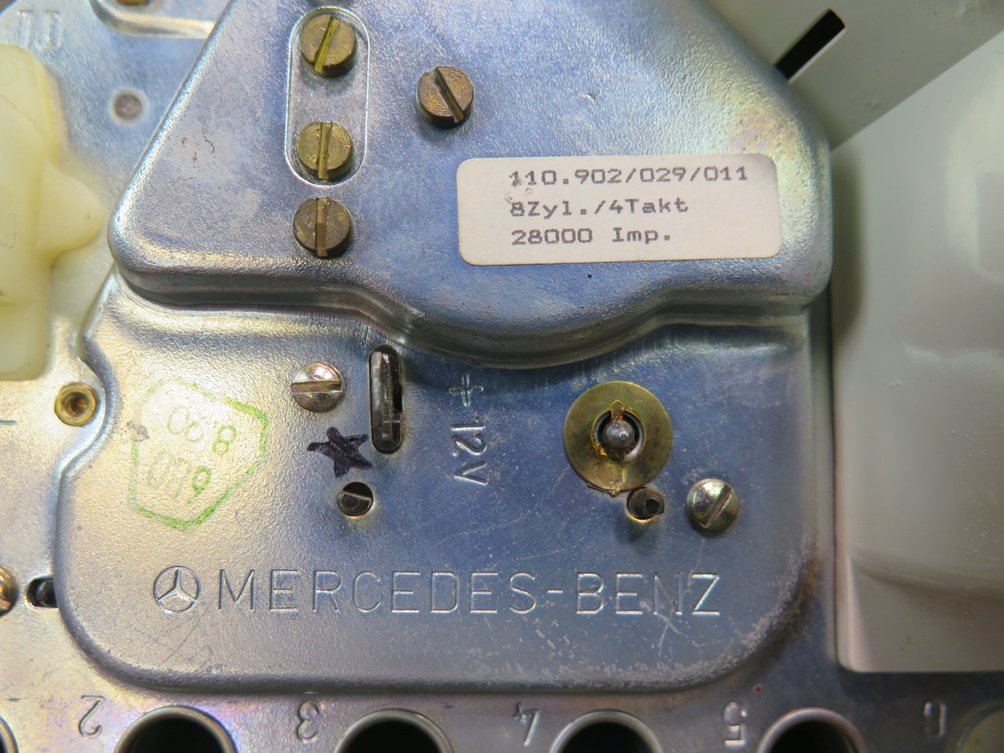 89-91 Mercedes W126 560SEL Instrument Cluster Gauge Speedometer 1265426760 OEM
