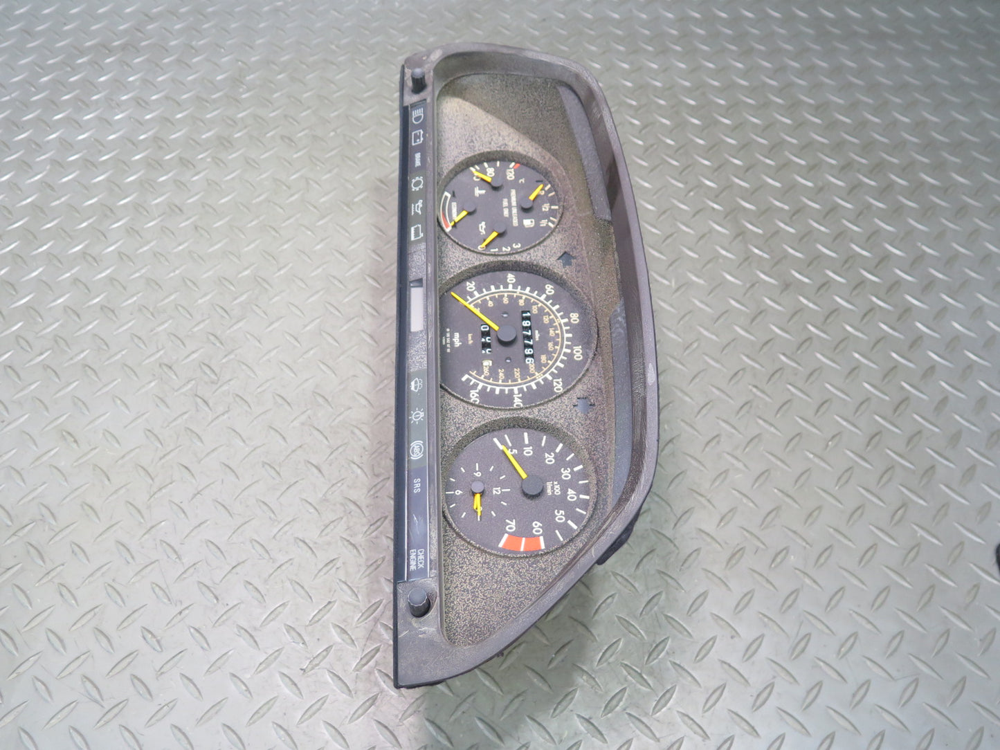 89-91 Mercedes W126 560SEL Instrument Cluster Gauge Speedometer 1265426760 OEM