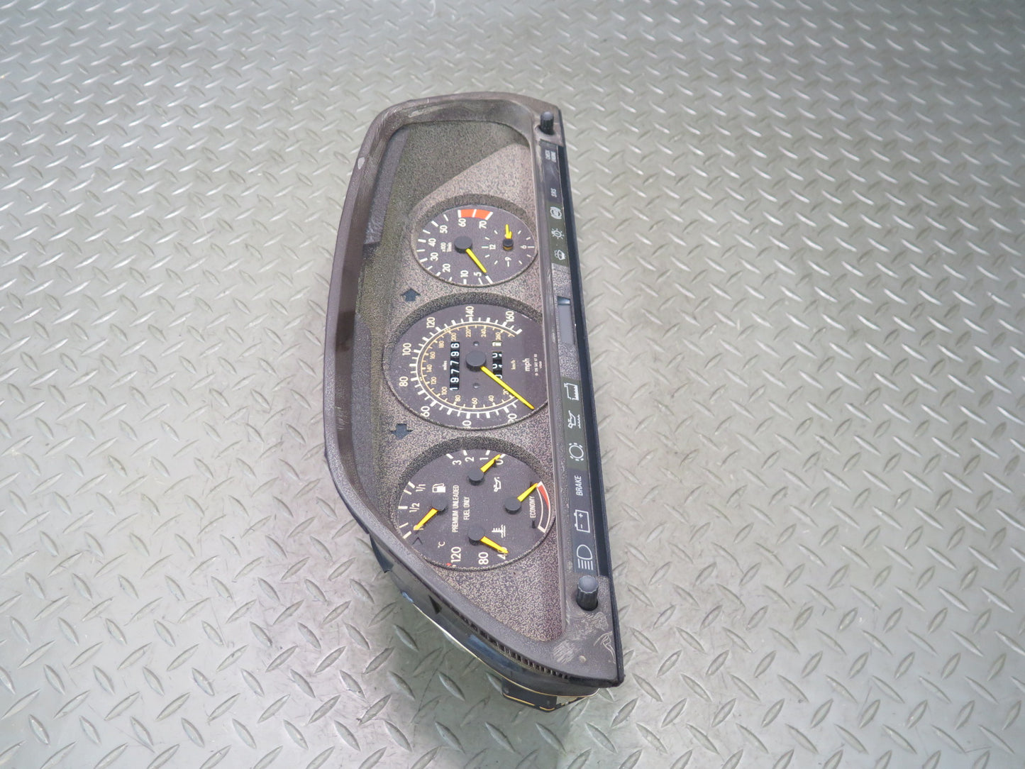 89-91 Mercedes W126 560SEL Instrument Cluster Gauge Speedometer 1265426760 OEM