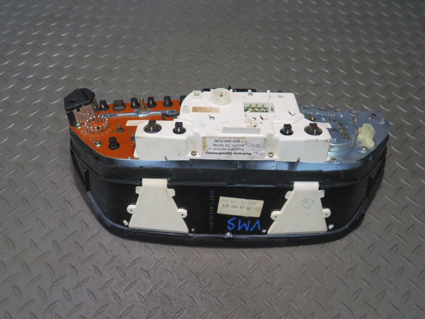 89-91 Mercedes W126 560SEL Instrument Cluster Gauge Speedometer 1265426760 OEM
