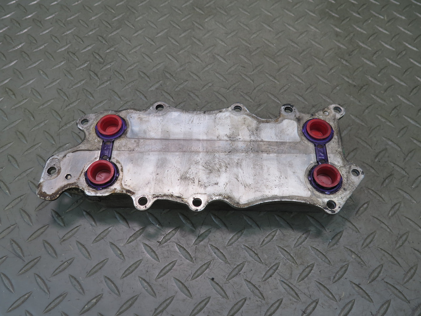 10-11 Mercedes W164 ML350 OM642 Diesel Bluetec Oil Cooler Heat Exchanger OEM