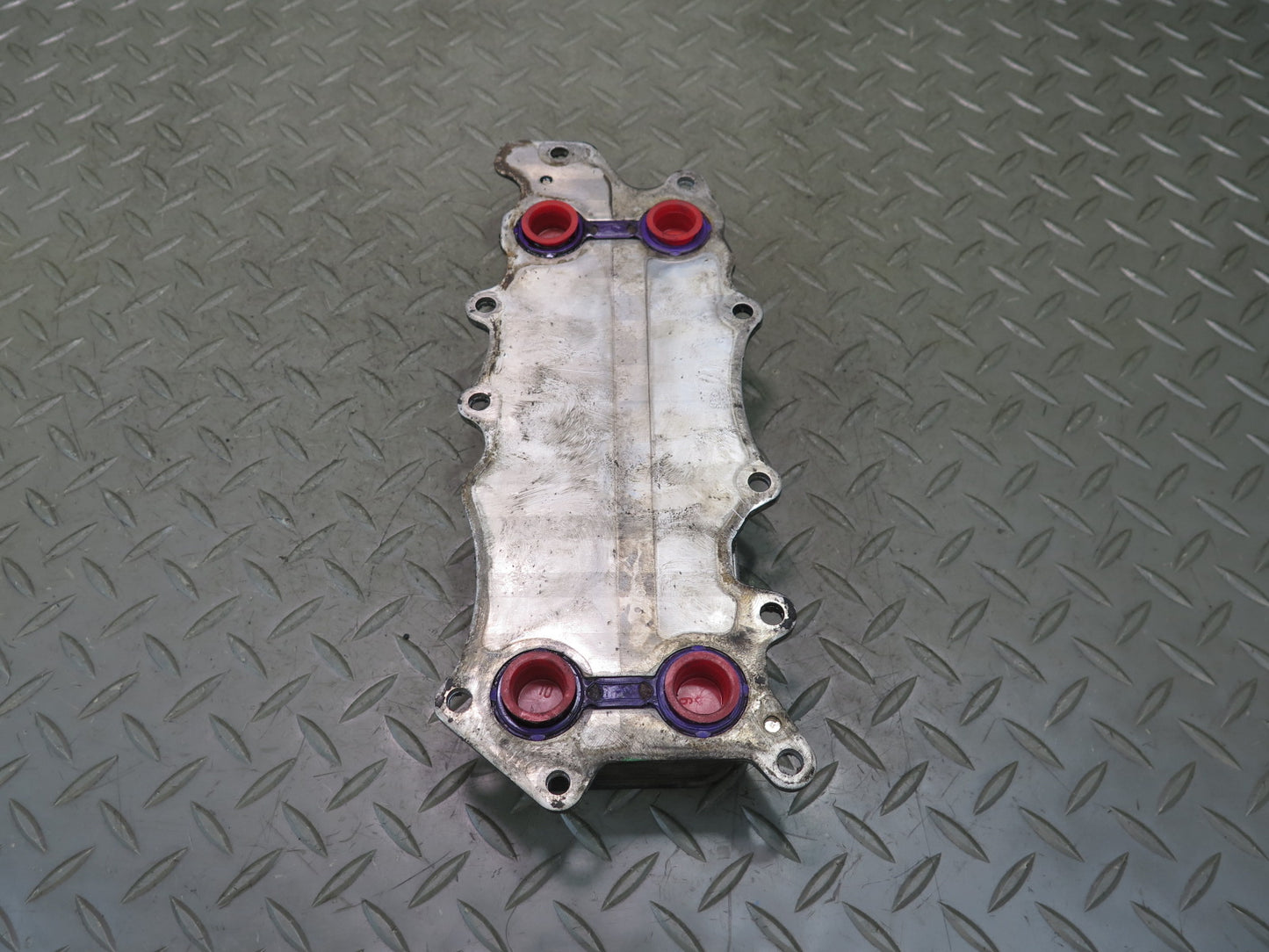 10-11 Mercedes W164 ML350 OM642 Diesel Bluetec Oil Cooler Heat Exchanger OEM