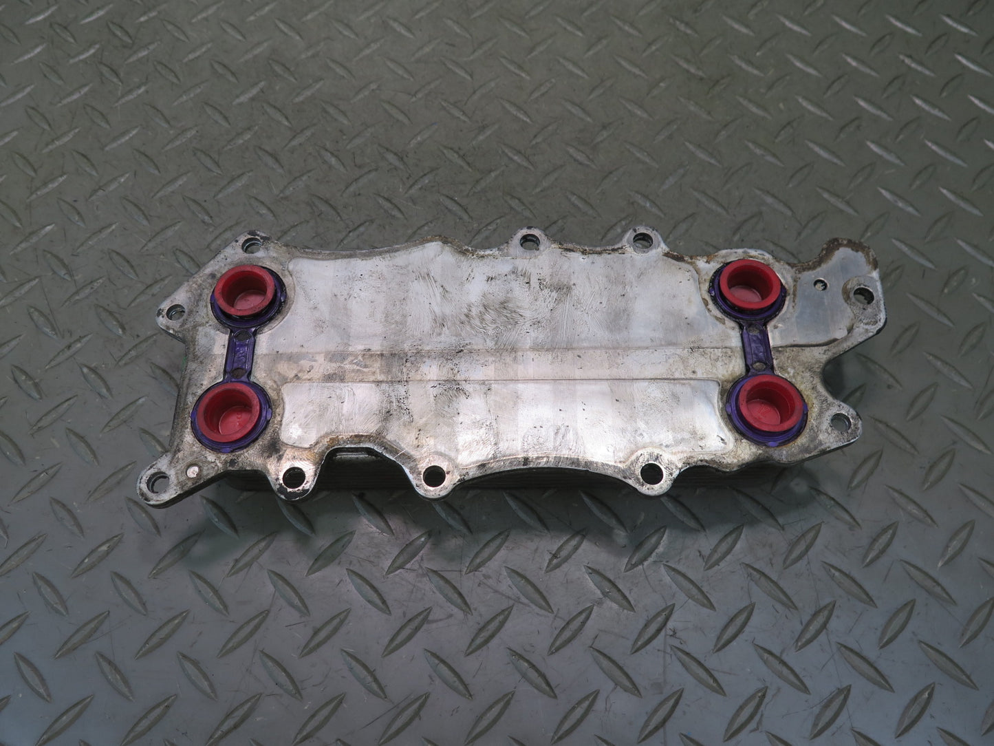 10-11 Mercedes W164 ML350 OM642 Diesel Bluetec Oil Cooler Heat Exchanger OEM