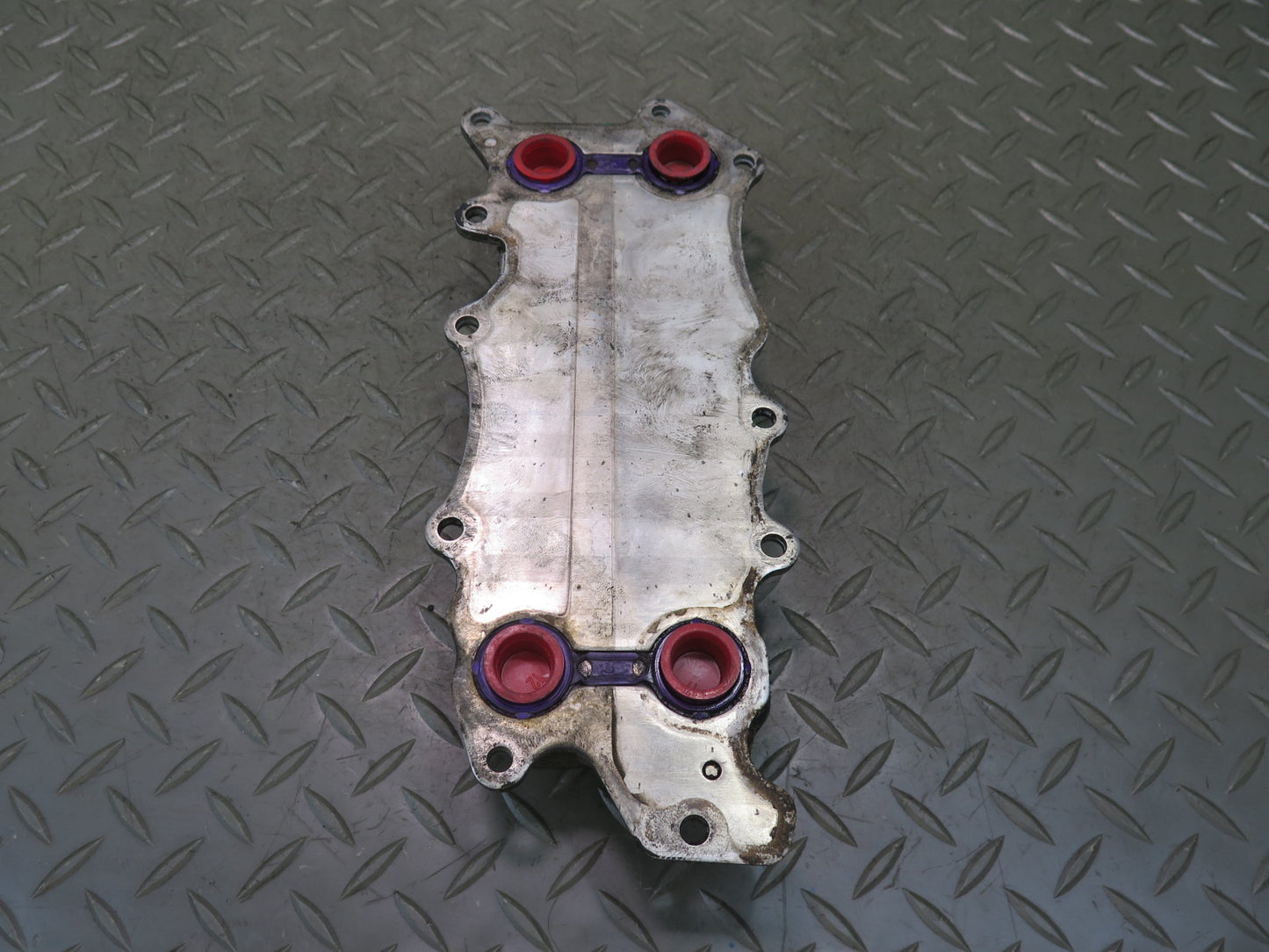 10-11 Mercedes W164 ML350 OM642 Diesel Bluetec Oil Cooler Heat Exchanger OEM