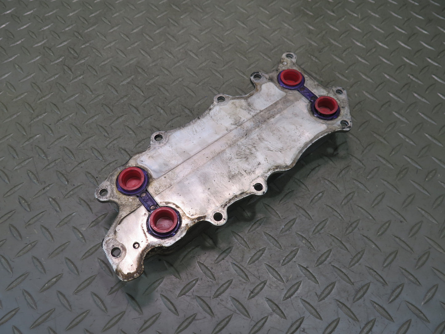 10-11 Mercedes W164 ML350 OM642 Diesel Bluetec Oil Cooler Heat Exchanger OEM