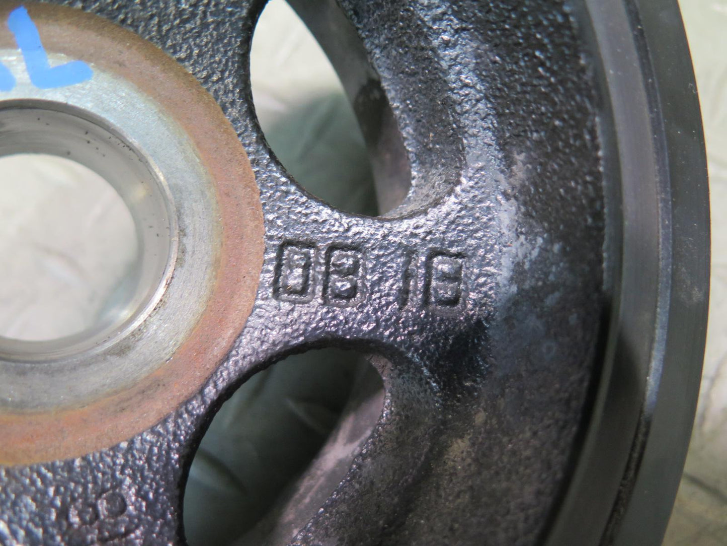 10-11 Mercedes W164 ML350 OM642 Bluetec Diesel Engine Crankshaft Pulley OEM