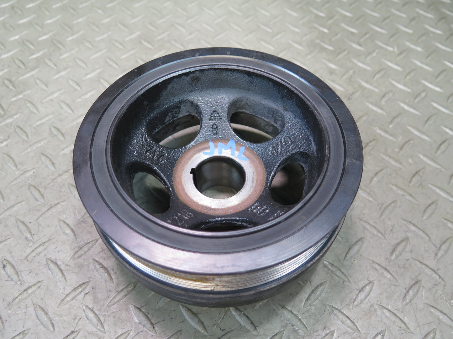 10-11 Mercedes W164 ML350 OM642 Bluetec Diesel Engine Crankshaft Pulley OEM