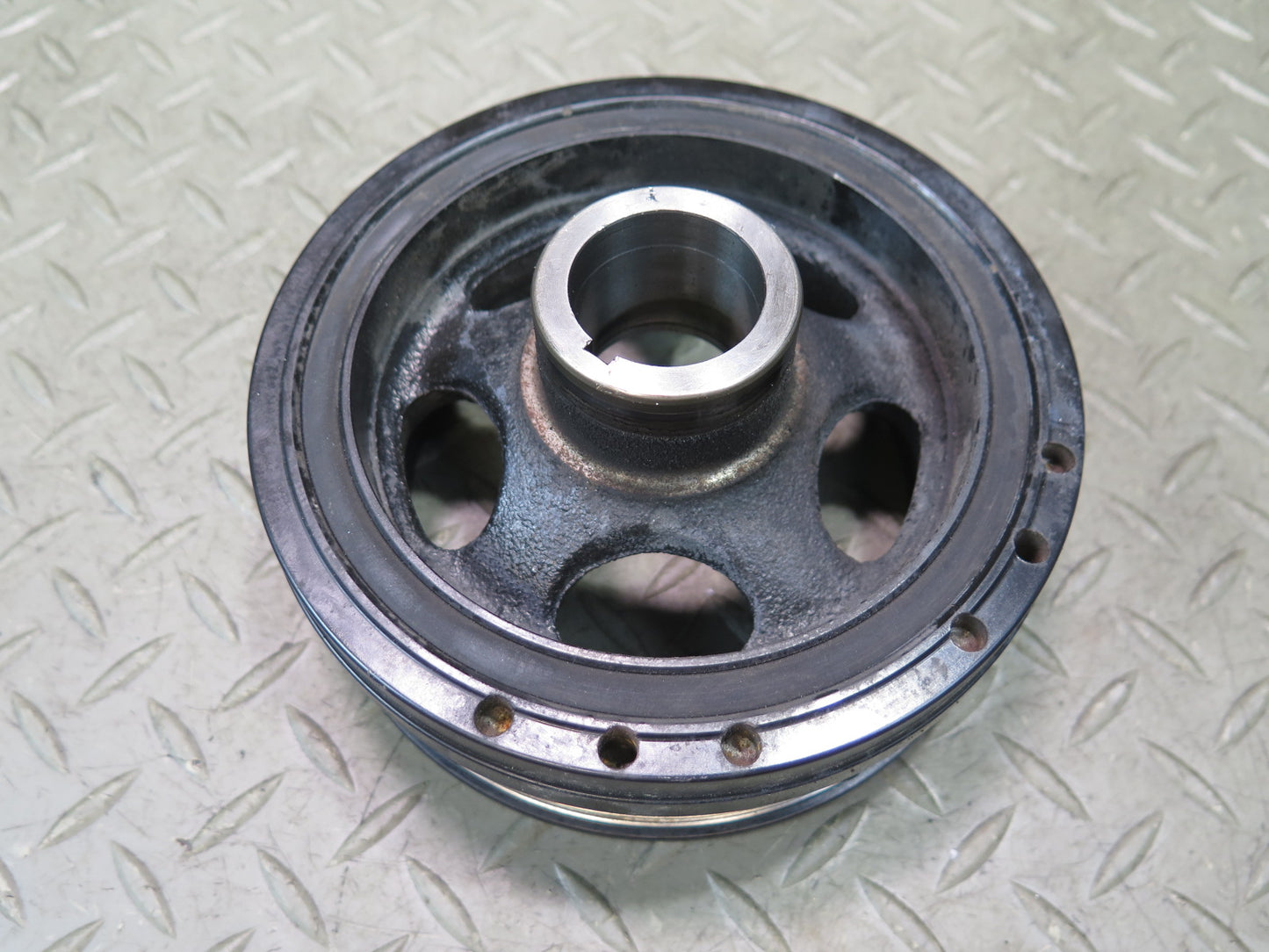 10-11 Mercedes W164 ML350 OM642 Bluetec Diesel Engine Crankshaft Pulley OEM
