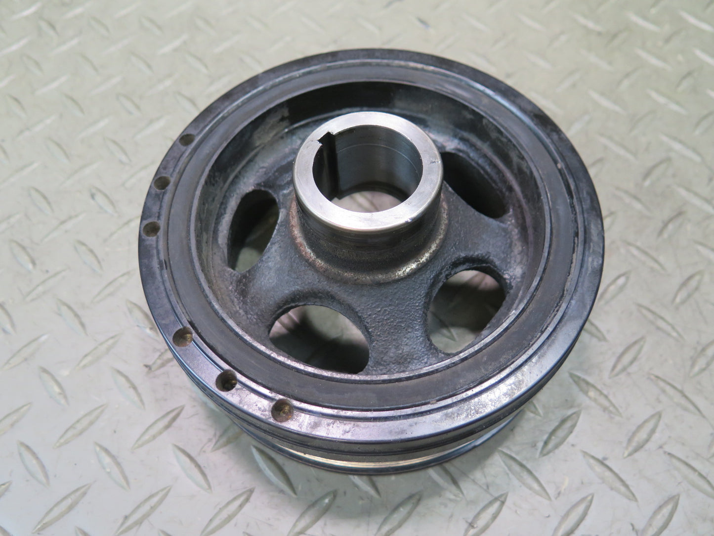 10-11 Mercedes W164 ML350 OM642 Bluetec Diesel Engine Crankshaft Pulley OEM