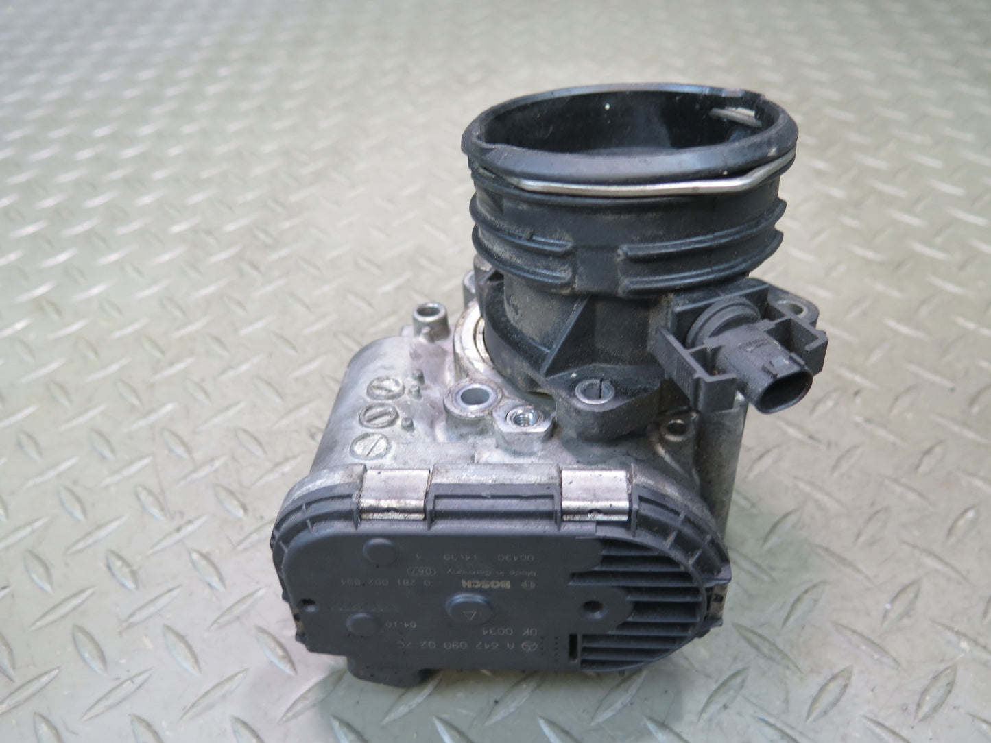 10-11 Mercedes W164 ML350 OM642 Bluetec Diesel Throttle Body Actuator w MAF OEM