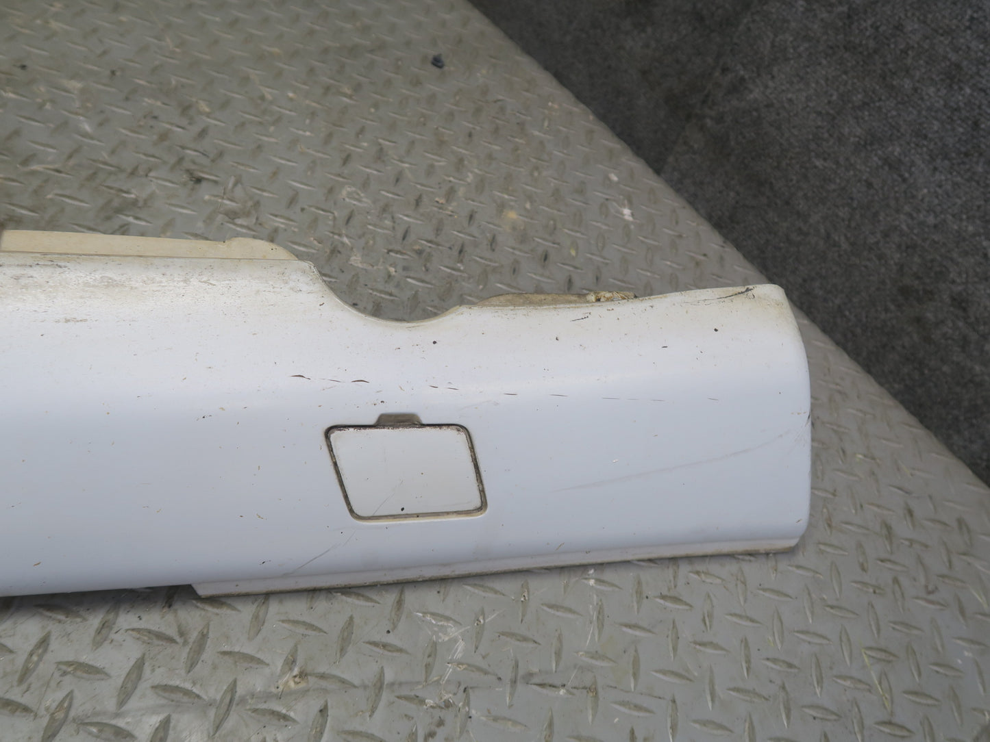 86-91 Mercedes W126 Set of 2 Left & Right Door Side Skirt Rocker Panel Gray OEM