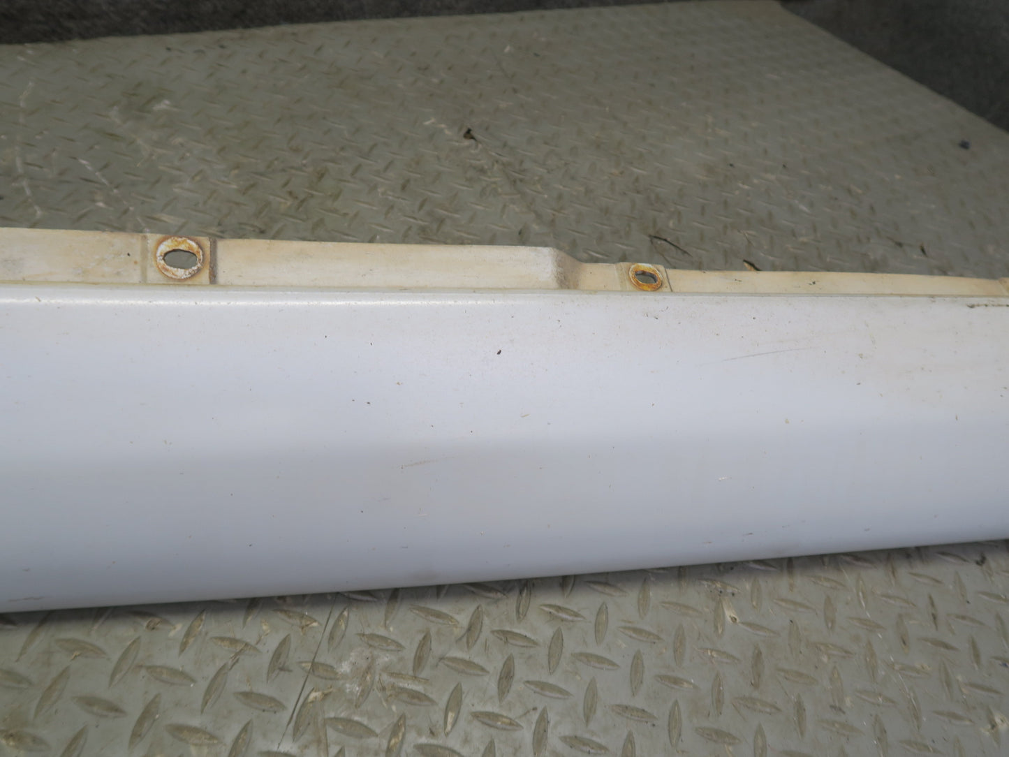 86-91 Mercedes W126 Set of 2 Left & Right Door Side Skirt Rocker Panel Gray OEM