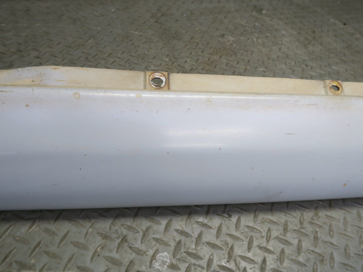 86-91 Mercedes W126 Set of 2 Left & Right Door Side Skirt Rocker Panel Gray OEM