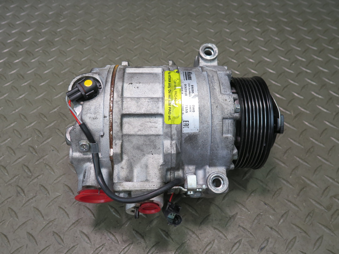 10-11 Mercedes W164 ML350 Bluetec Diesel A/C Air Conditioning Compressor