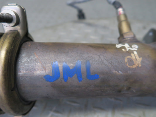 10-11 Mercedes W164 ML350 Diesel Turbo Exhaust Elbow Pipe Oxygen Sensor Set OEM