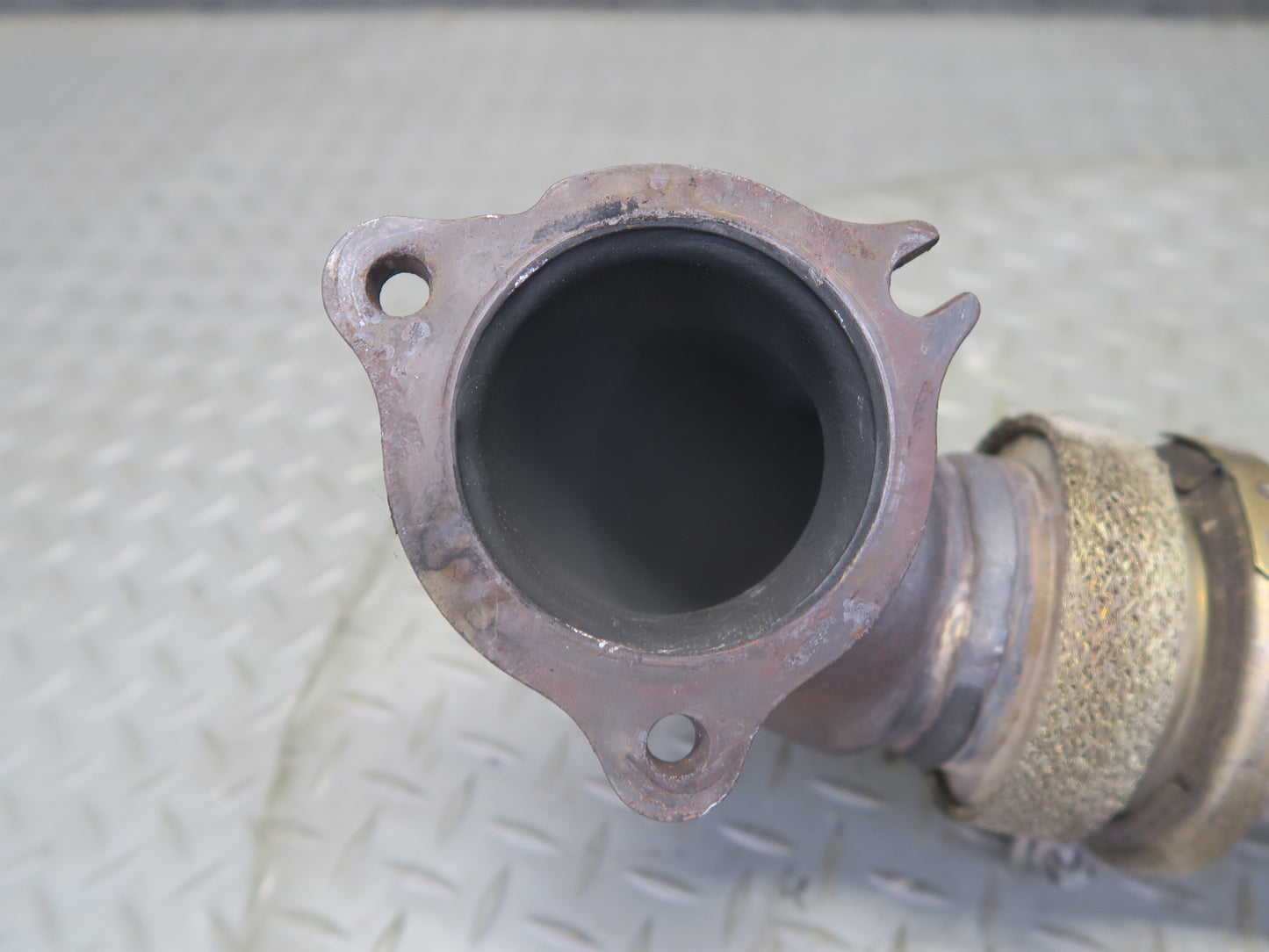 10-11 Mercedes W164 ML350 Diesel Turbo Exhaust Elbow Pipe Oxygen Sensor Set OEM