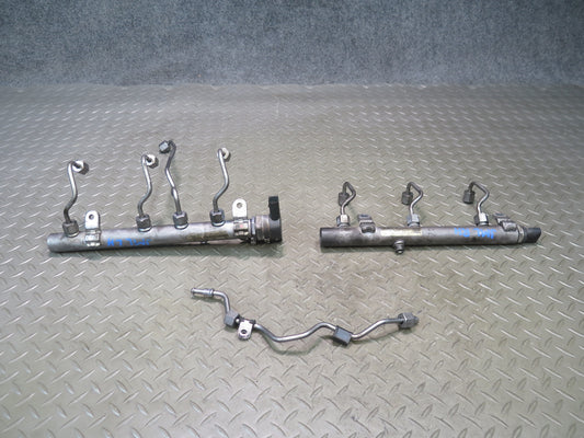 10-11 Mercedes W164 ML350 M642 Bluetec Diesel Fuel Injection Rail Set of 3 OEM
