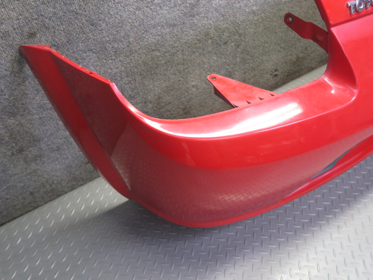 00-02 Toyota MR2 Spyder ZZW30L Rear Bumper Cover Absolutely RED OEM