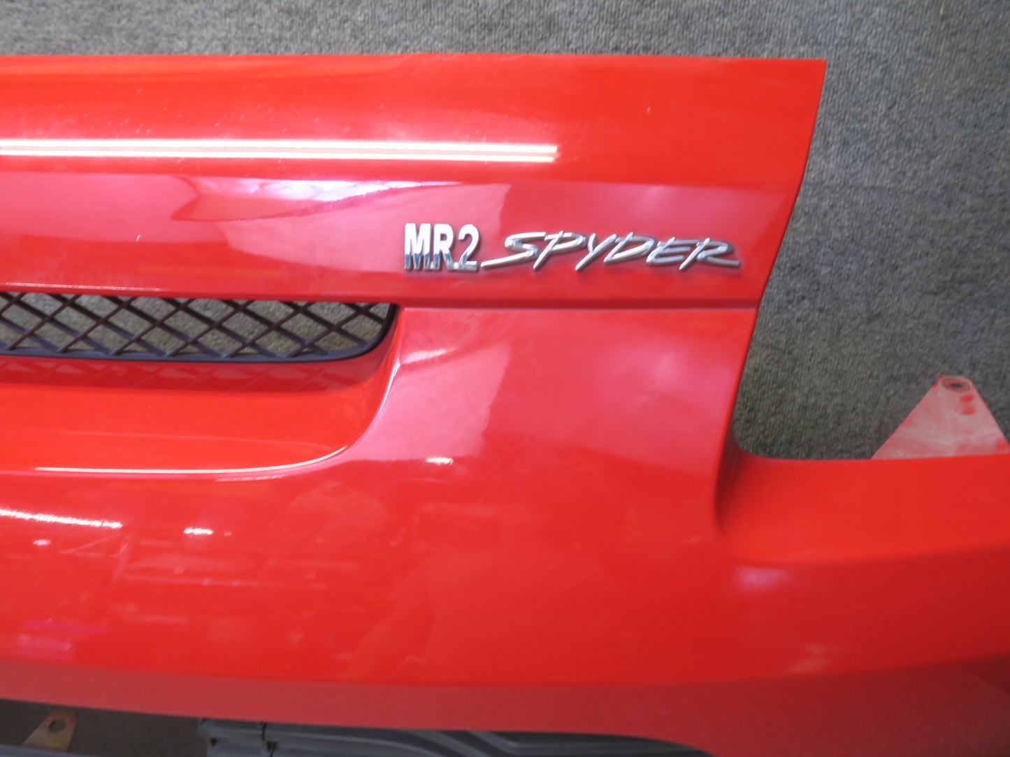 00-02 Toyota MR2 Spyder ZZW30L Rear Bumper Cover Absolutely RED OEM