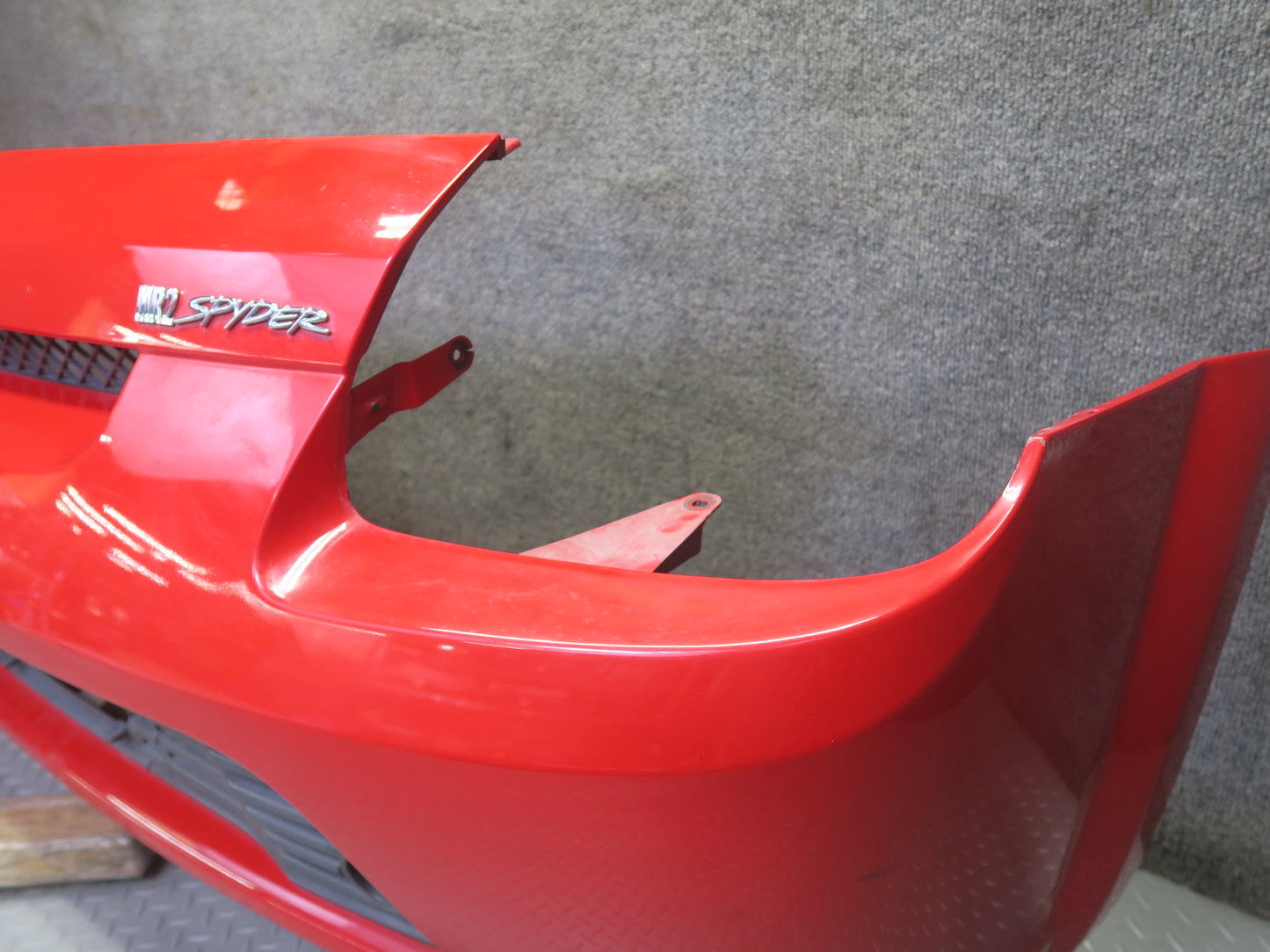 00-02 Toyota MR2 Spyder ZZW30L Rear Bumper Cover Absolutely RED OEM