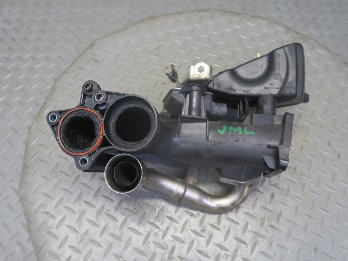 10-11 Mercedes W164 ML350 OM642 Bluetec Diesel Air Intake Duct Tube w EGR OEM